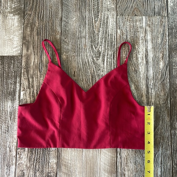 SHEIN RED MINI TOP, SMALL - Picture 9 of 11